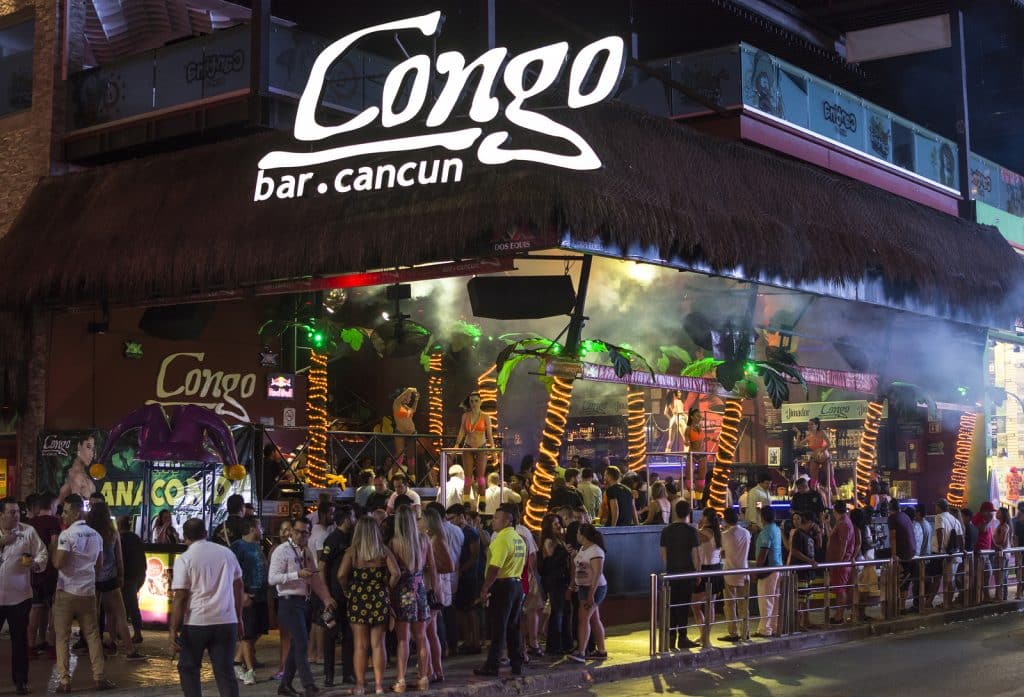 Congo nightlife club in Cancun